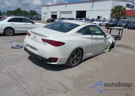 2019 Infiniti Q60 3.0T Luxe z USA, uszkodzony, nr VIN JN1EV7EK4KM230519